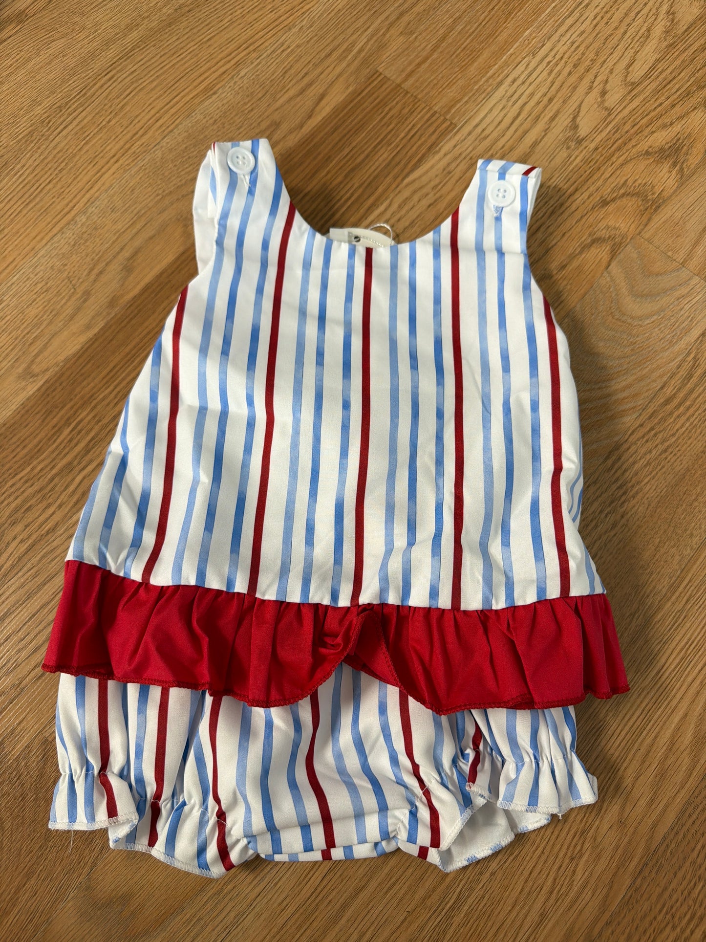 *Summer Red,White and Blue Girl  Bloomer Set