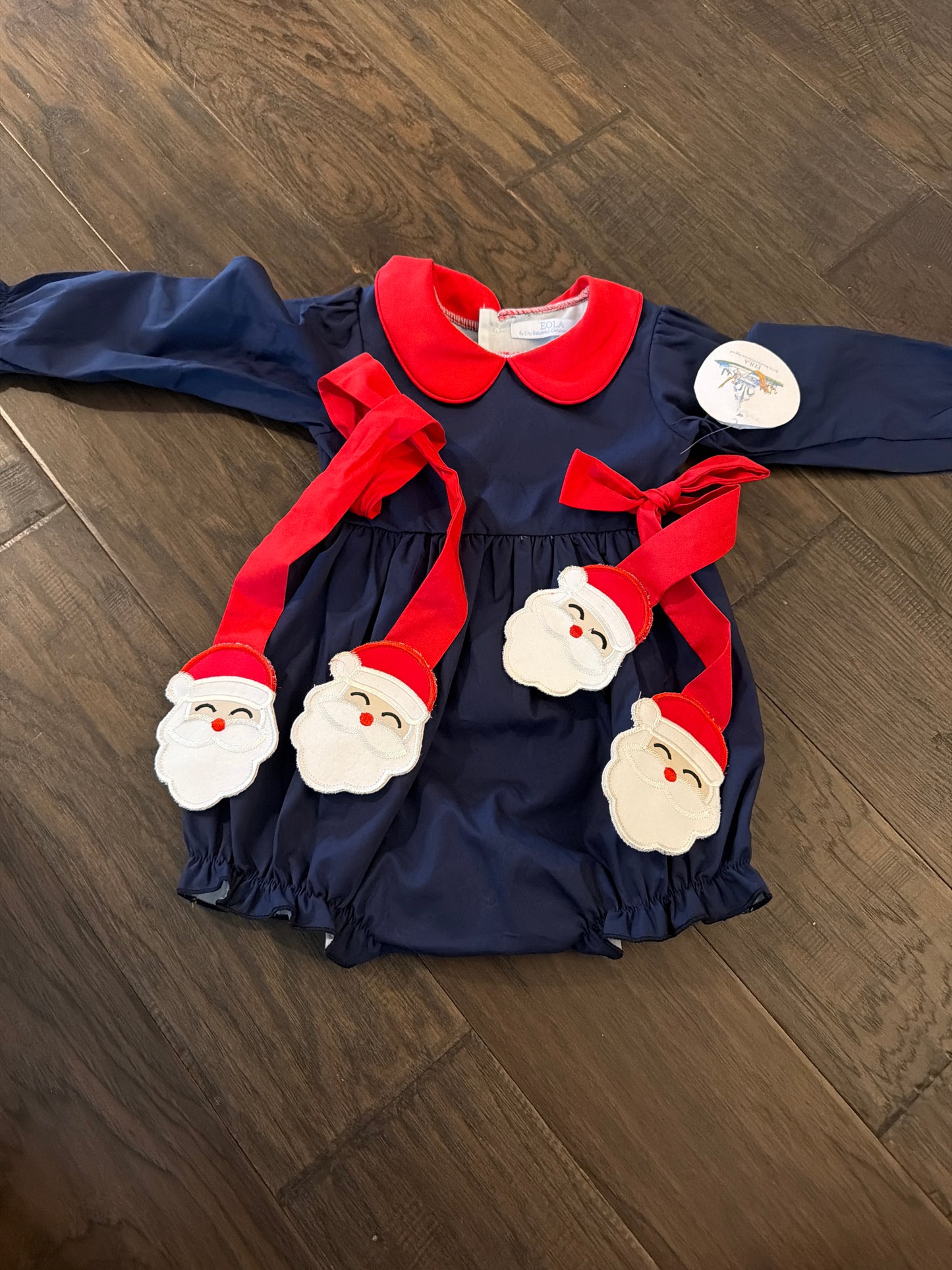 Sample Santa Hang Tag Bubble