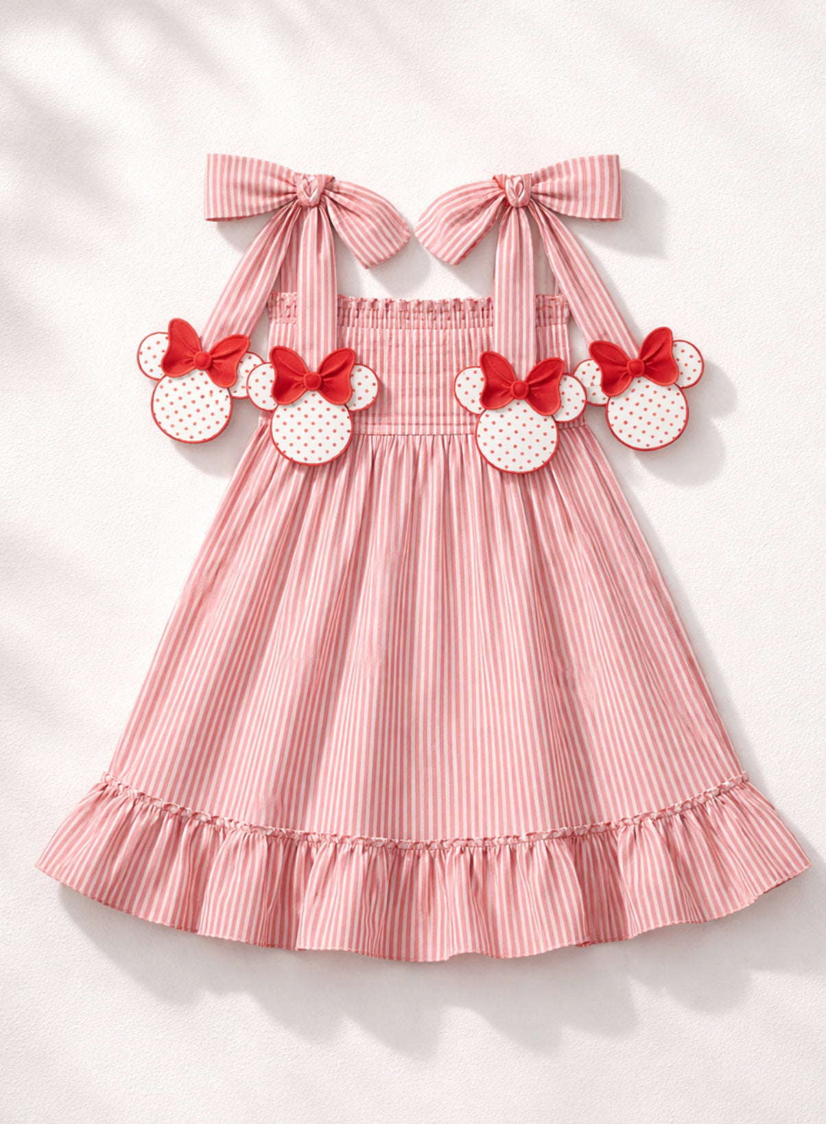 *Magical Side Tie Seersucker Dress