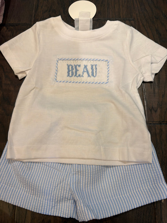 Beau Custom Boy Short Set