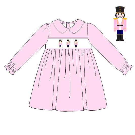 PO52-Nutcracker Smocked Dress