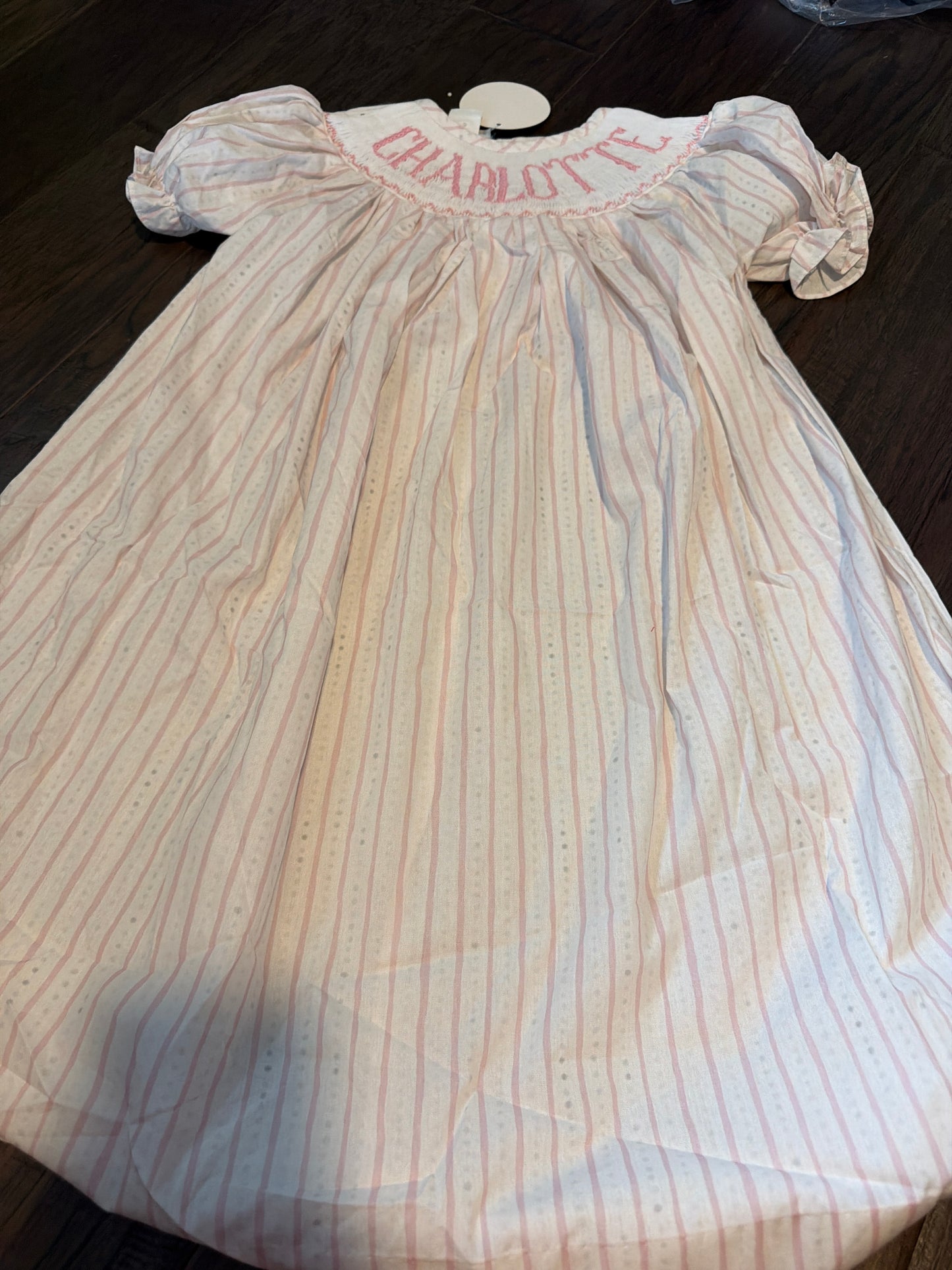 Charlotte Custom Dress (runs long this sample)