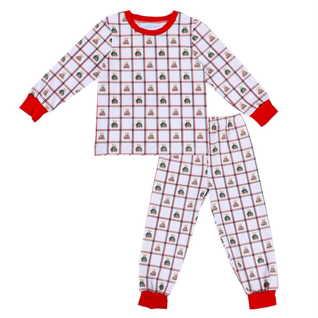 PO-48 Holiday Teddy Bear Lounge Unisex  Set