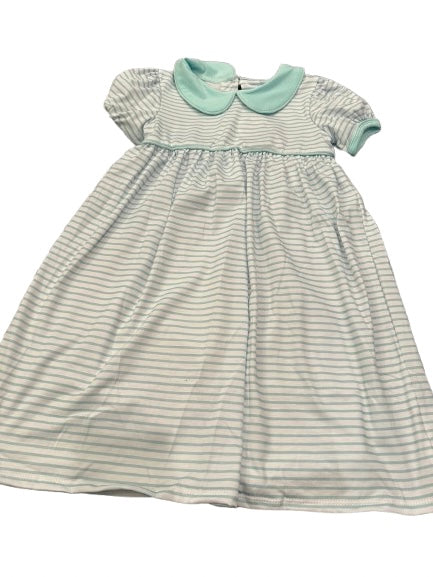 Striped Mint Knit Dress