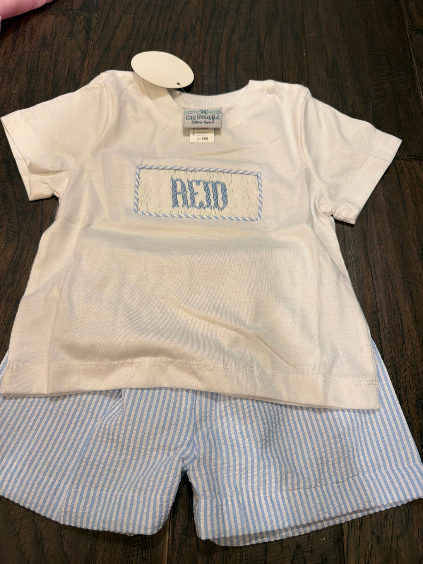 Reid Boy Custom Short Set