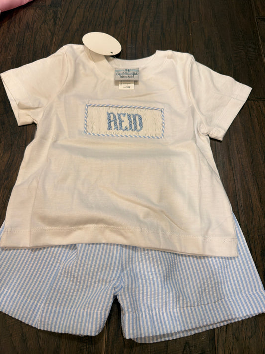 Reid Boy Custom Short Set