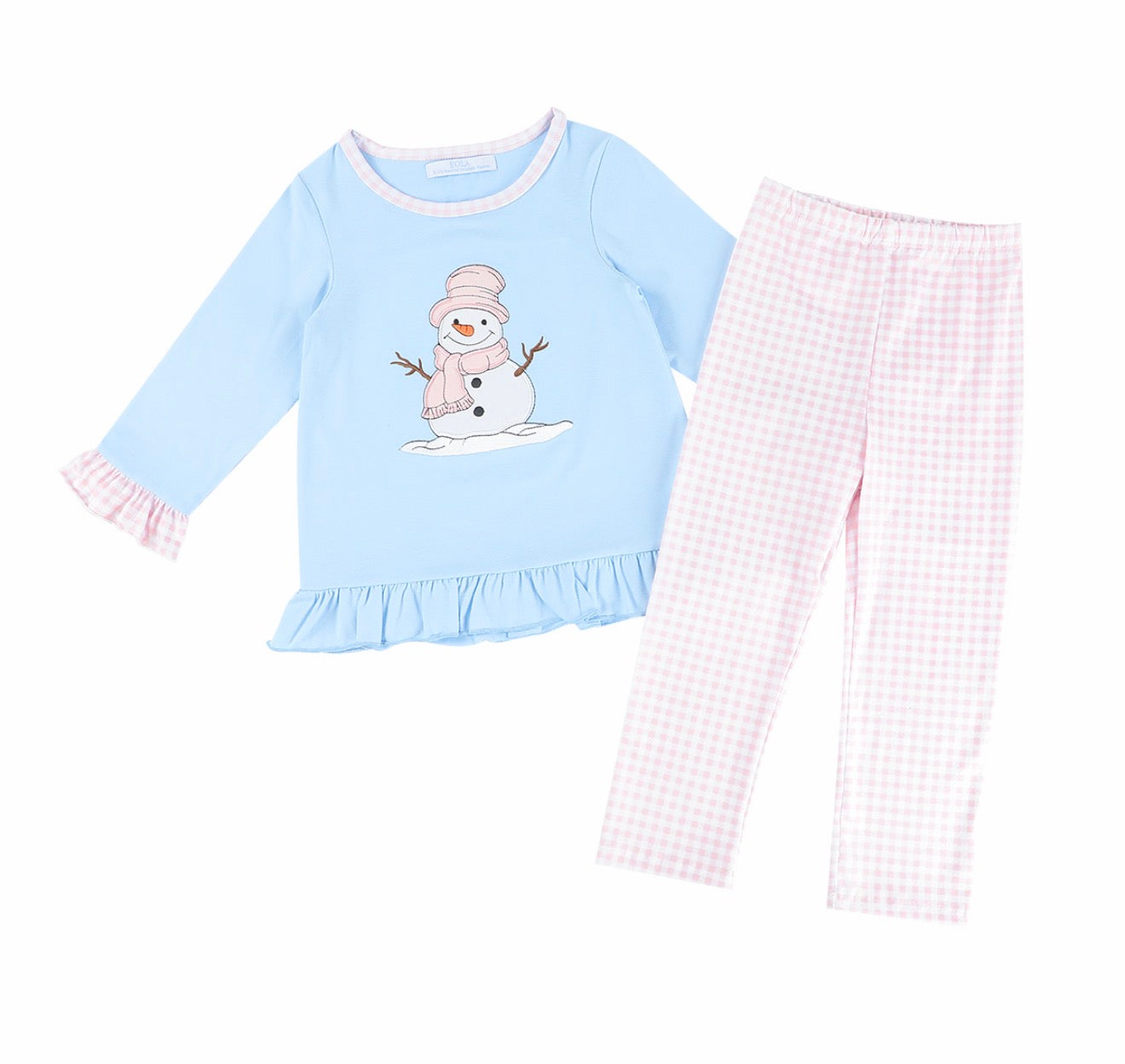 Sample Snowman Girl Pant Set