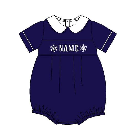 PO35-Custom Name Winter Wonderland Boy Bubble