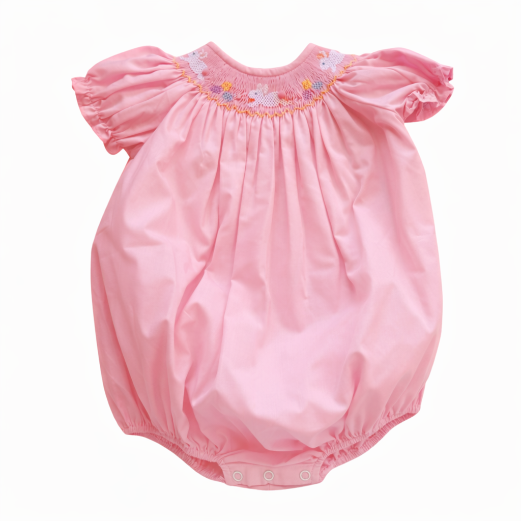 *Smocked Bunny Girl Bubble