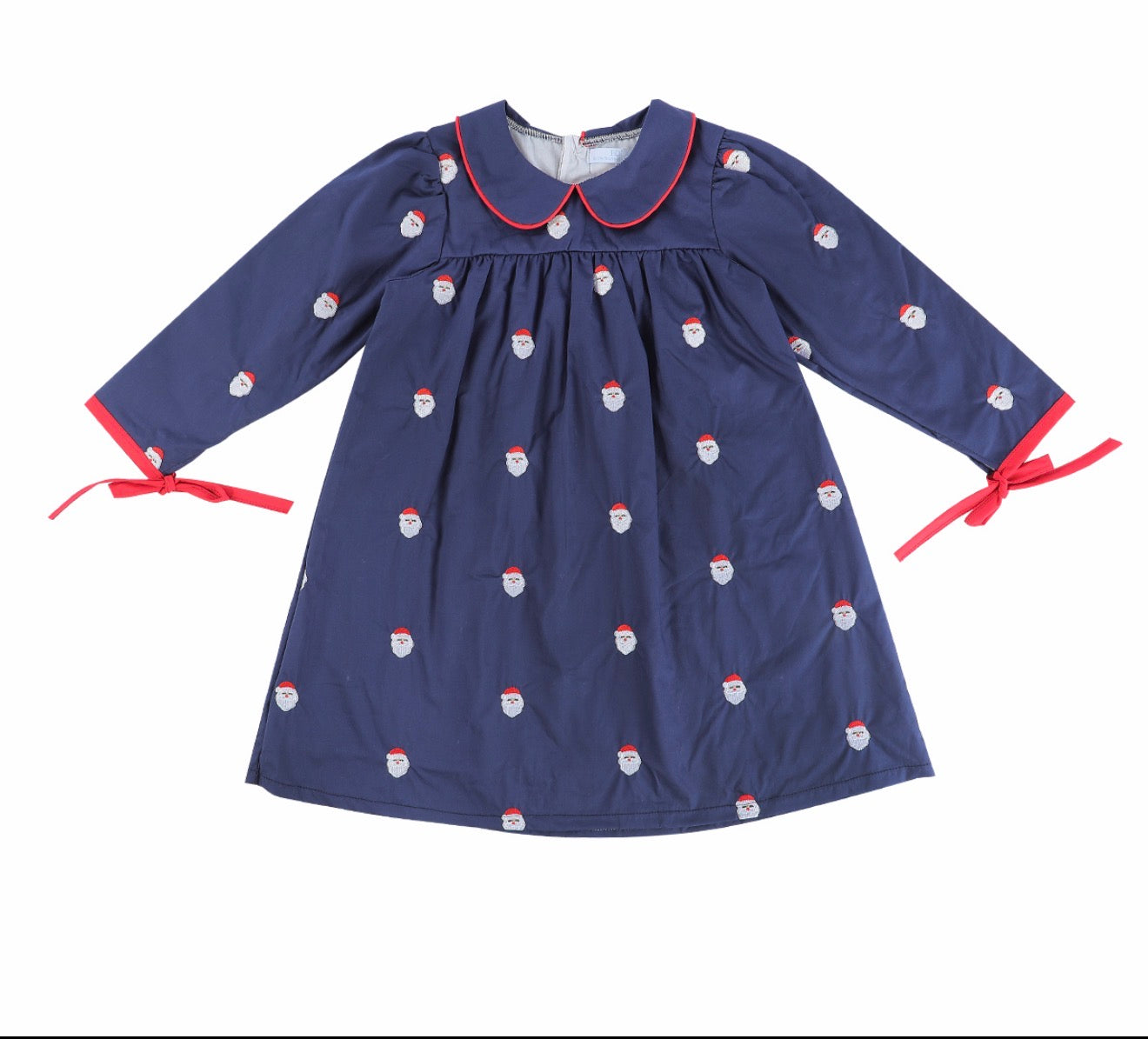 Sample Mini Santa Embroidery Dress