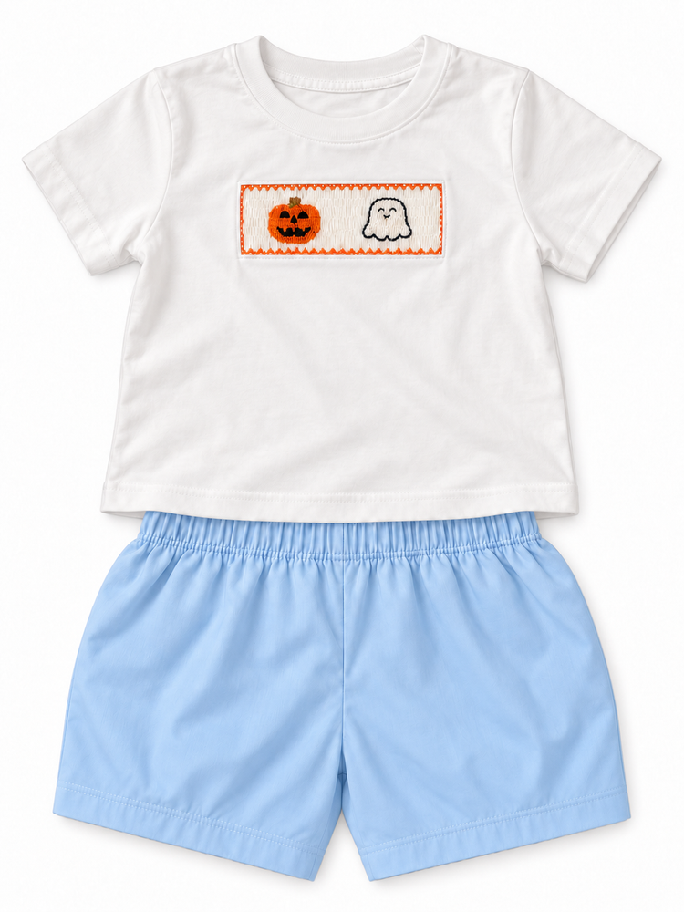 Halloween Smock Short set