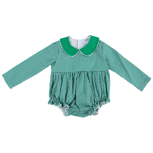 PO29-Bubble Evergreen Gingham Baldwin Bubble