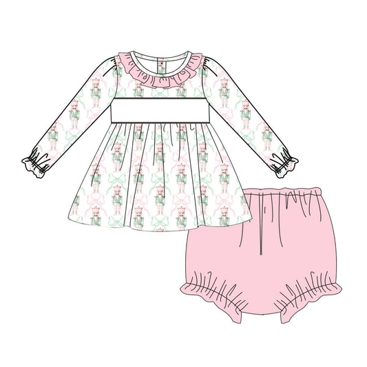 PO-41 Pastel Knit Nutcracker Bloomer Set