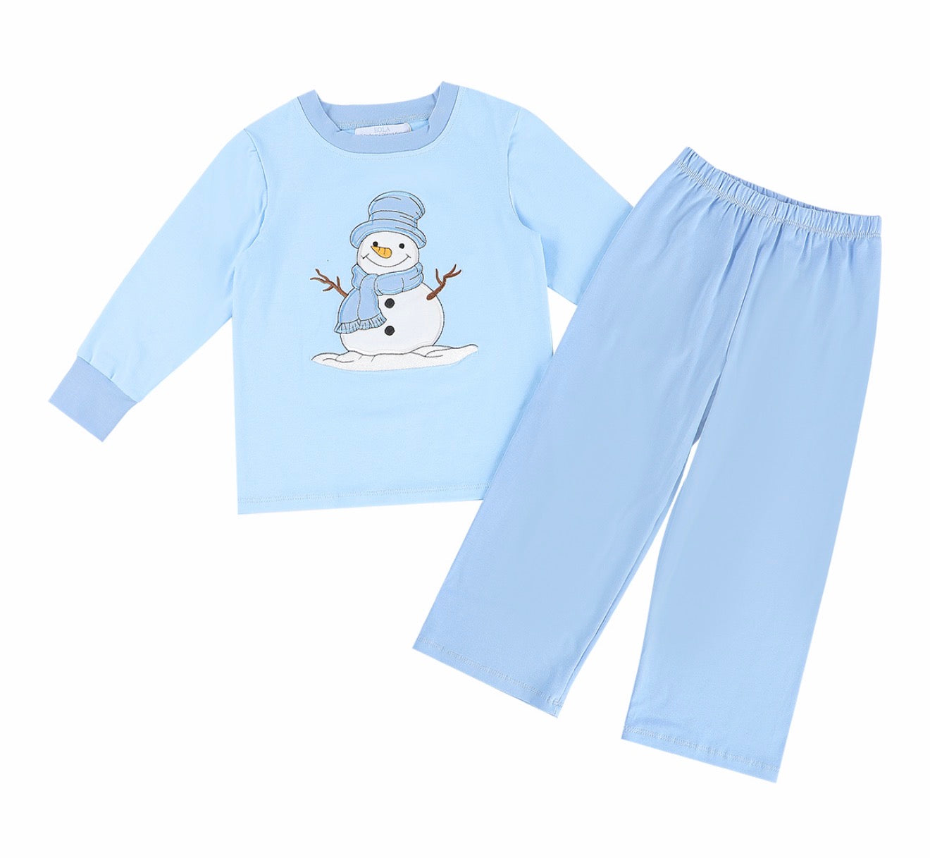 Sample Snowman Boy Pant Set