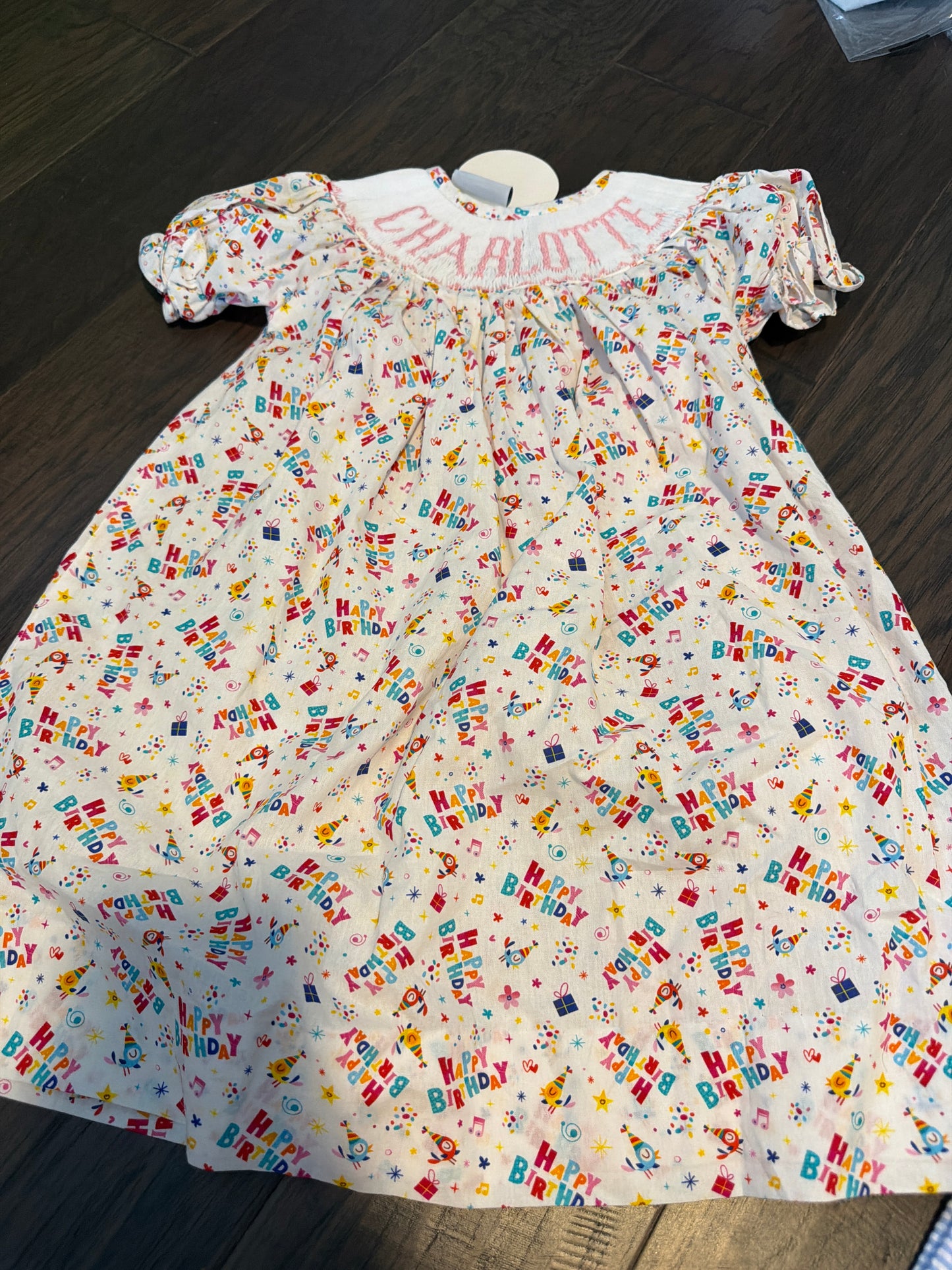 Charlotte Birthday Custom Bubble