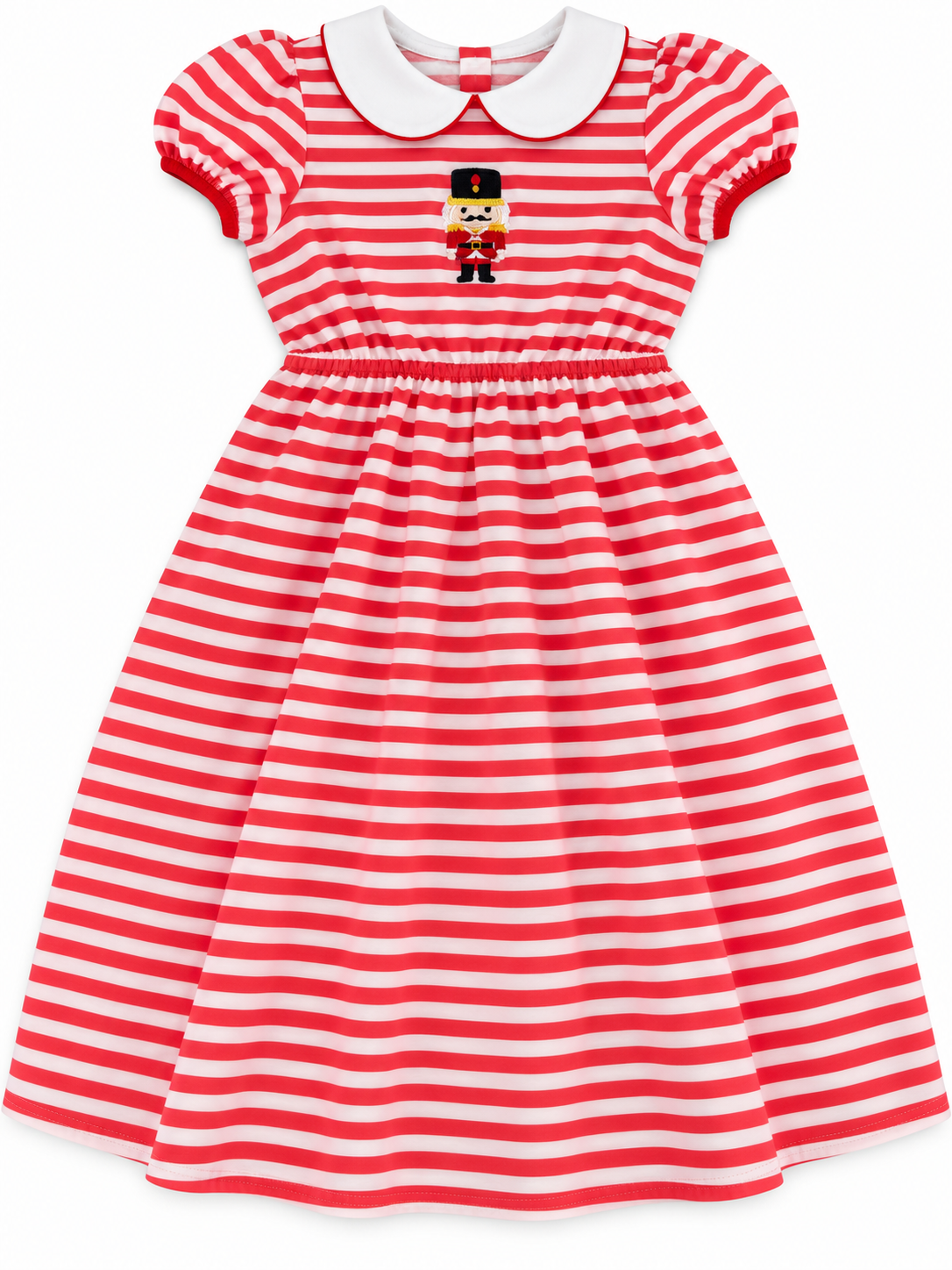 Nutcracker appliqué girl dress
