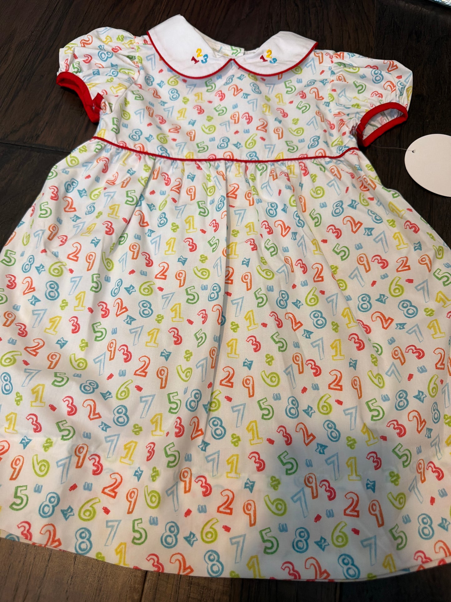 Sample abc/123 peterpan dress