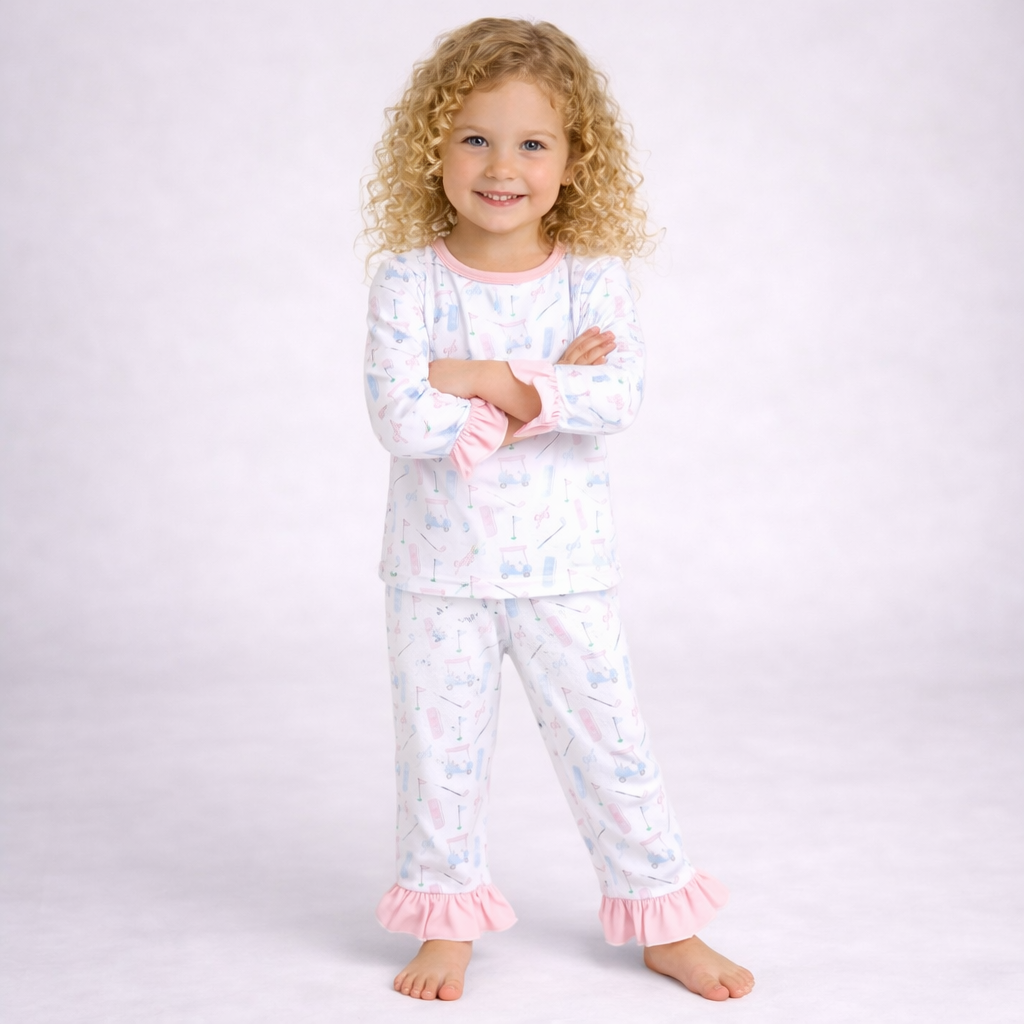 *Girl's Golf Pajamas (Ships Now)
