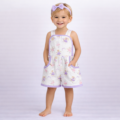 Ballerina Puppy Romper