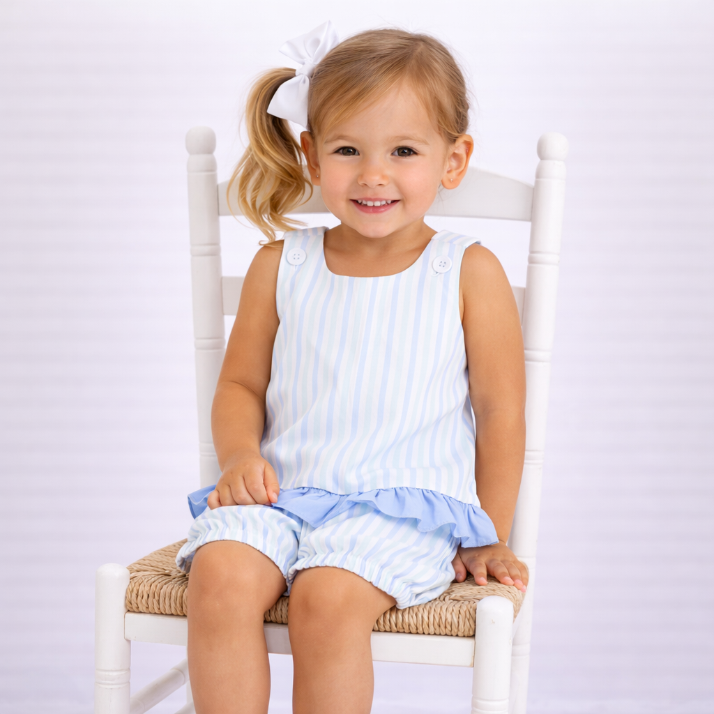 Summer Woven Bloomer Set
