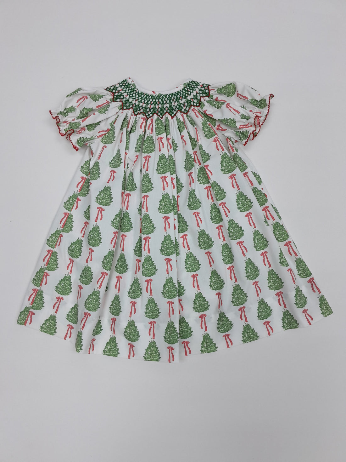 Christmas Tree Smock dress