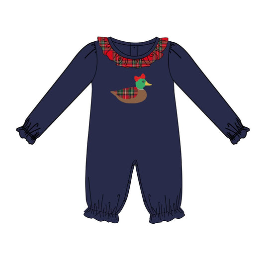 PO-47 Mallard Holiday Girl Romper
