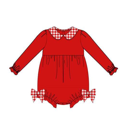 PO-42 Red Gingham Girl Bubble