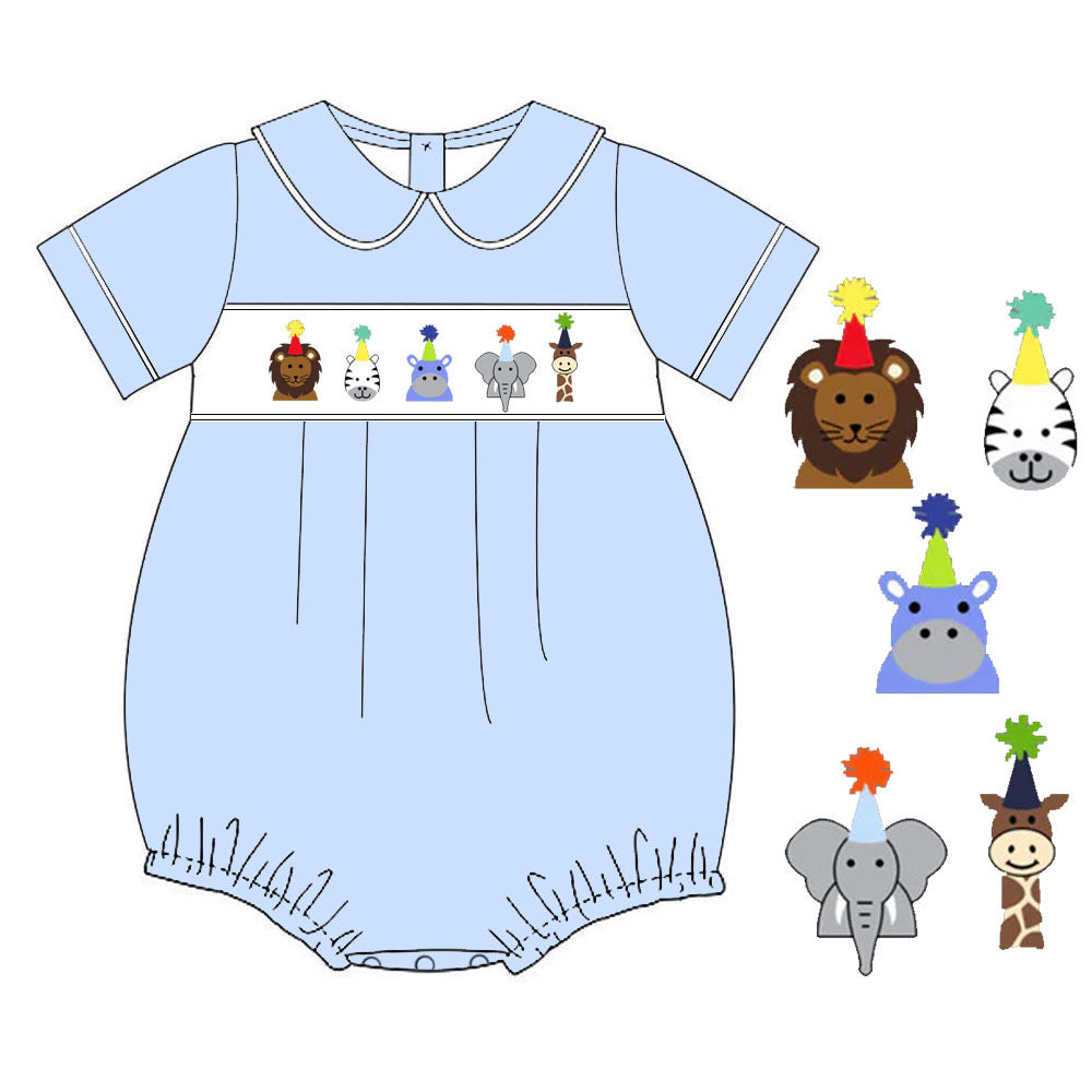 Preorder Smock Party Animal Boy Bubble