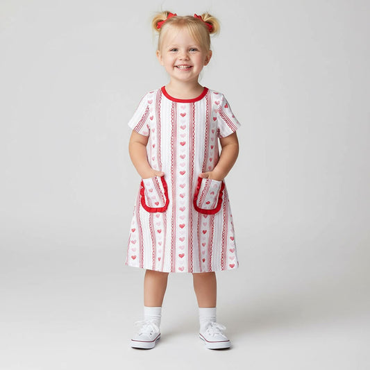 Valentine Dress- Ready To Ship