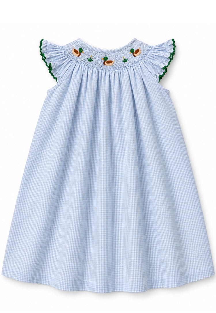 Mallard Smocked Bishop Dress