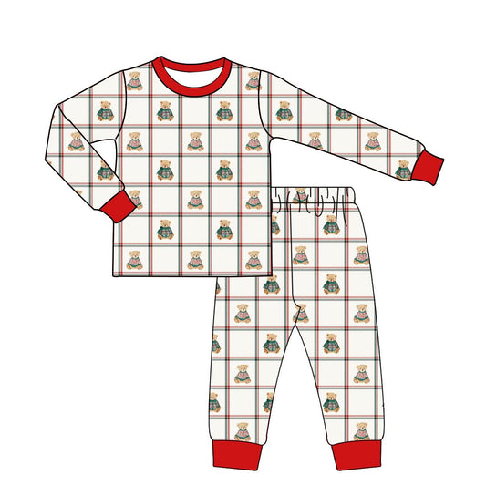 PO-48 Holiday Teddy Bear Lounge Unisex  Set