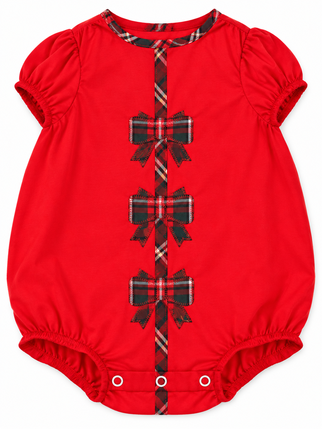 Red Tartan Girl Bubble