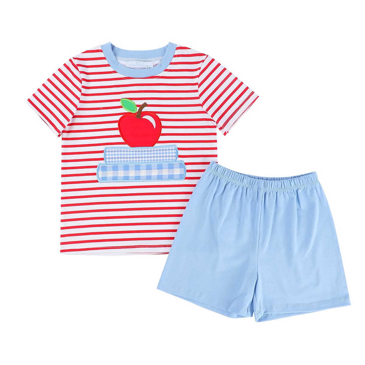 Sample Apple Stack Boy Short Set
