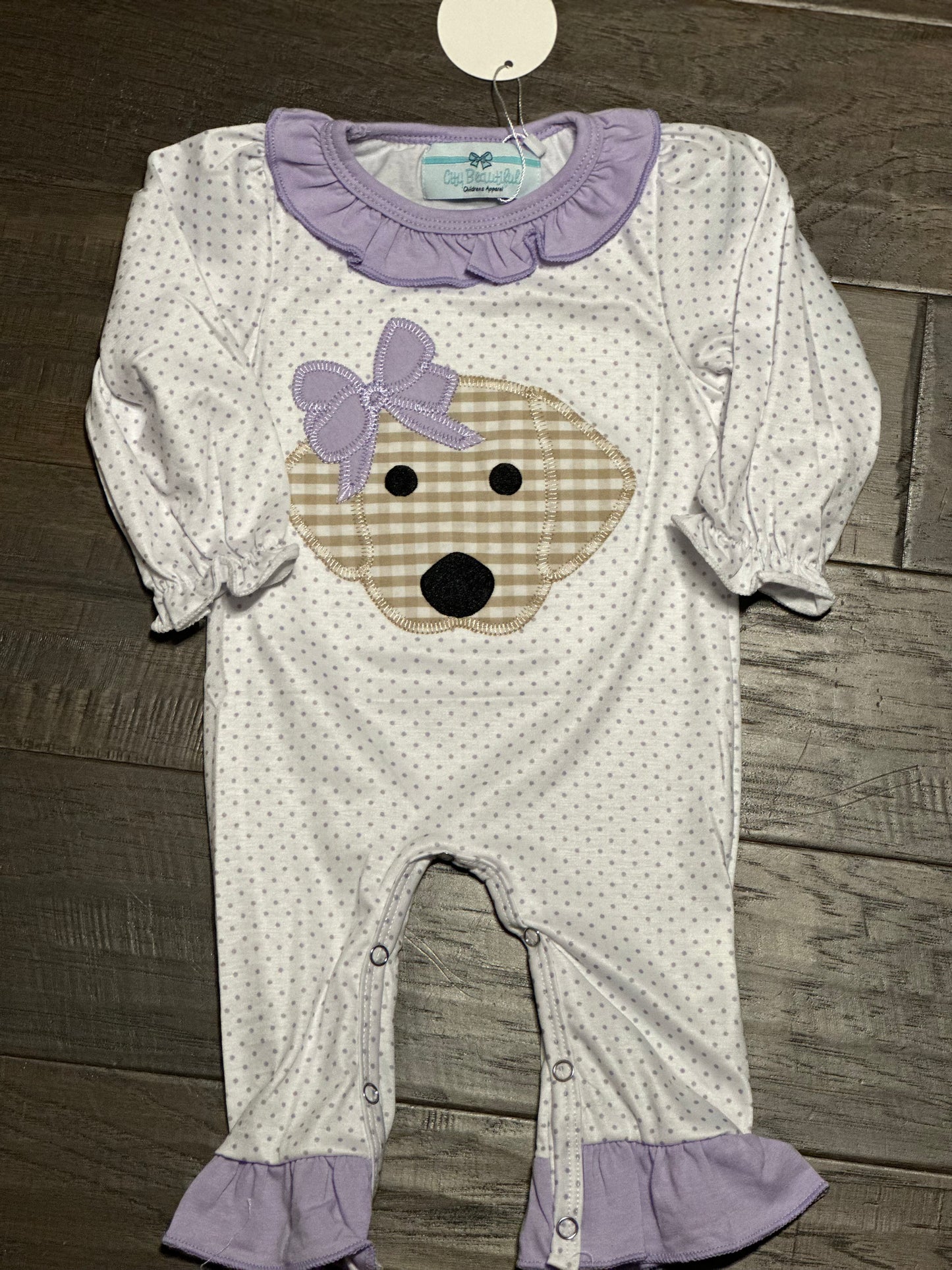 Puppy Girl Romper