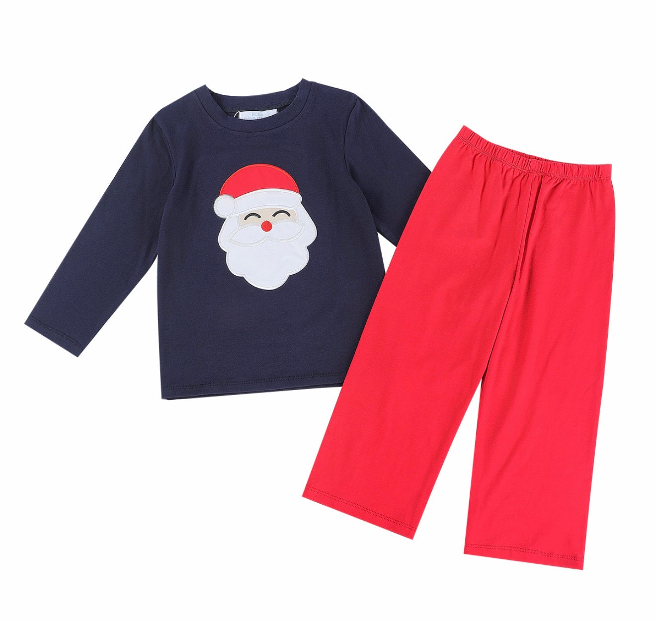 Sample Santa Applique Pant Set