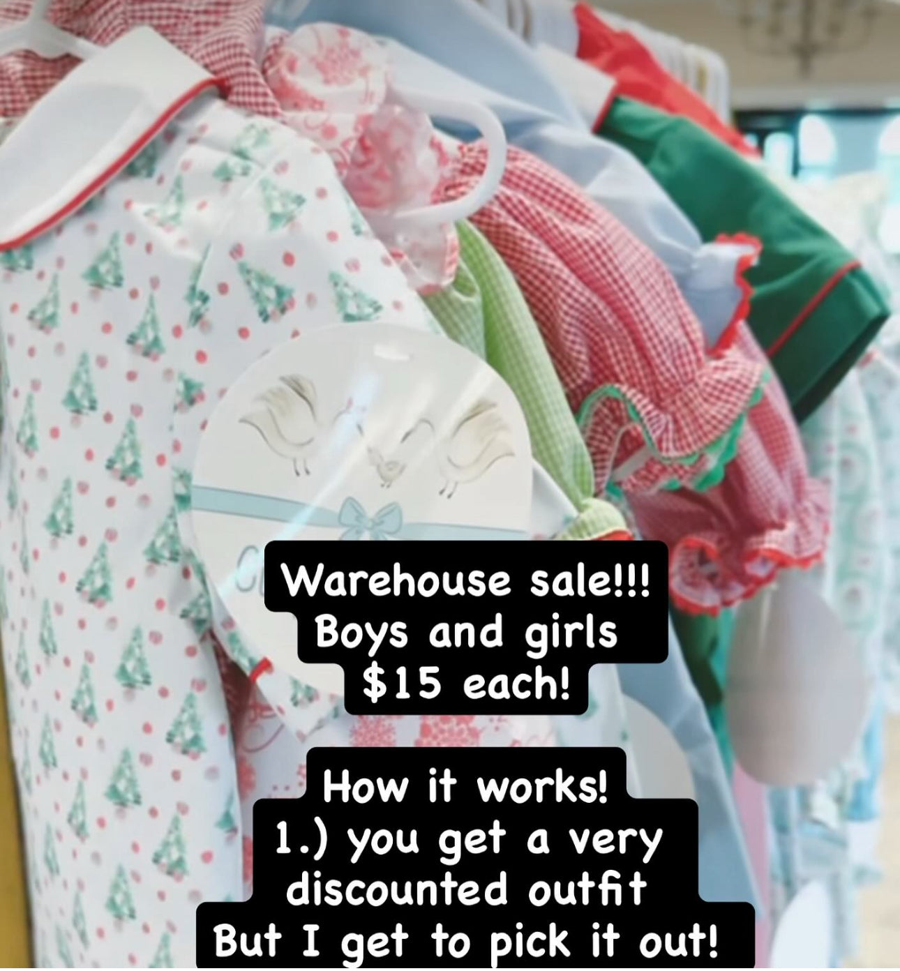 WAREHOUSE SURPRISE SALE