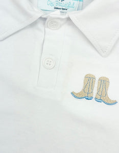 Boot Embroidery Polo