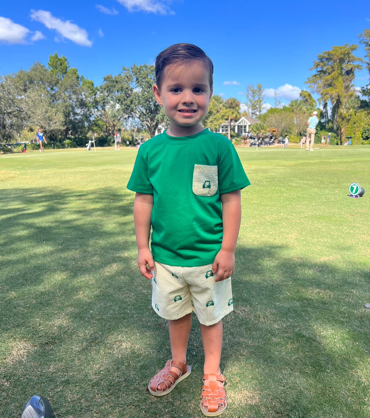 Preorder Mini Golf Boy Embroidery Set