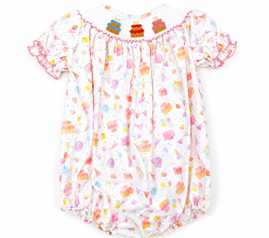 Smock Girl Birthday Bubble