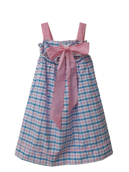 Smocked Horse Bow Dress