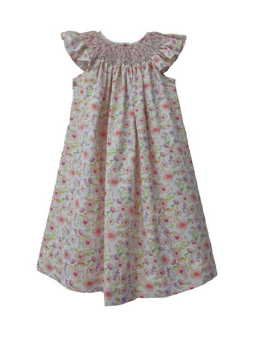 Smocked Floral Bishop