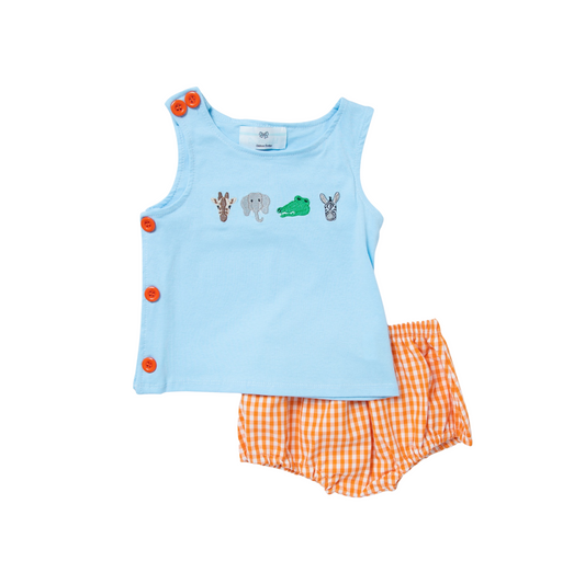 Preorder  Zoo Animal Diaper Set