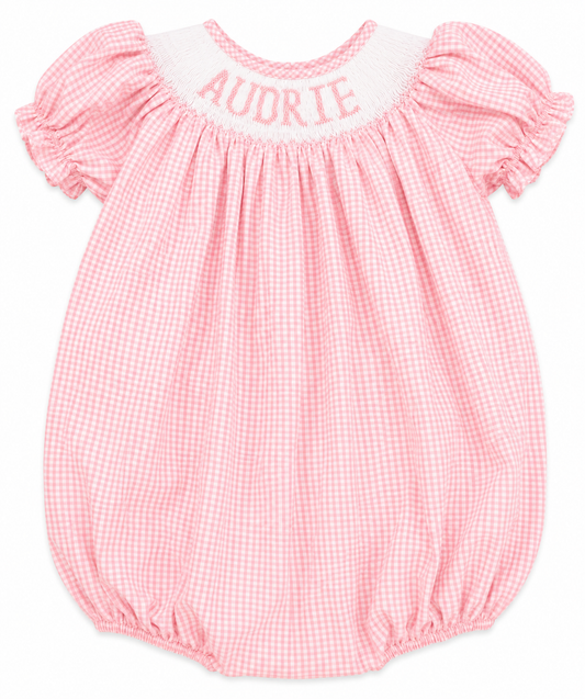Audrie Custom Pink Bubble