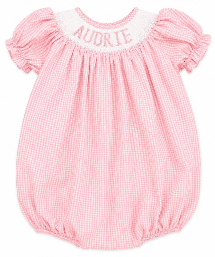 Audrie Custom Pink Bubble