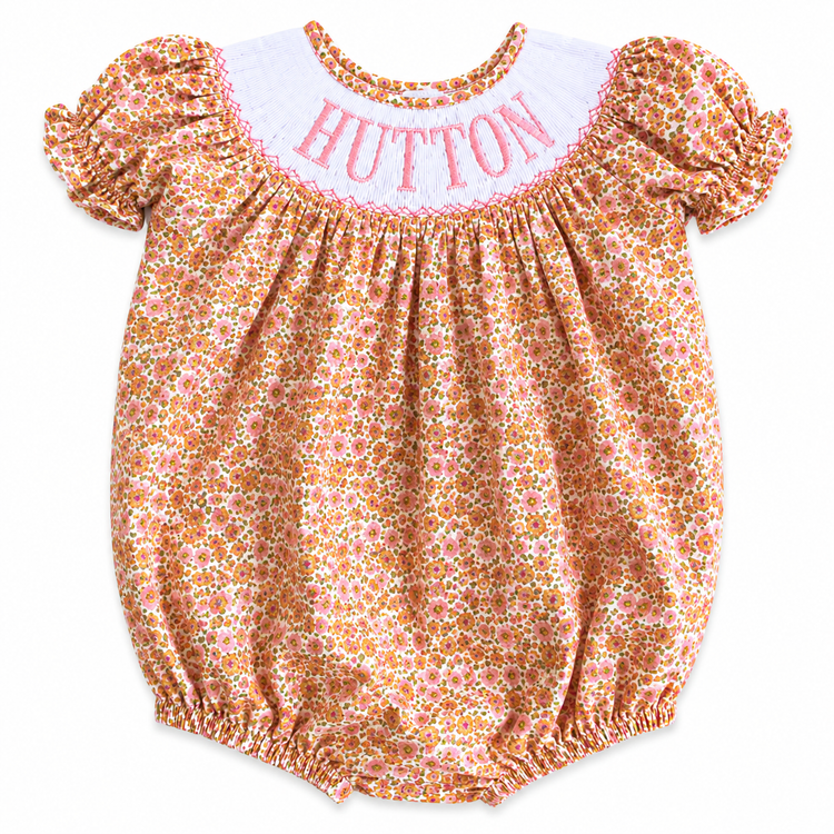 Hutton Custom Floral Bubble