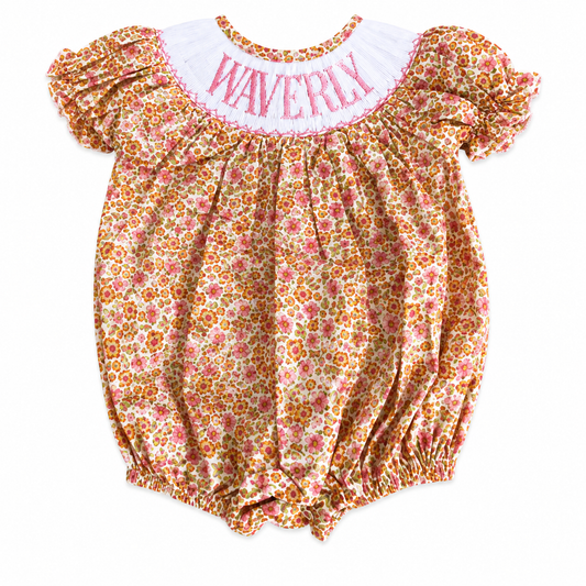 Waverly  Custom Floral Bubble