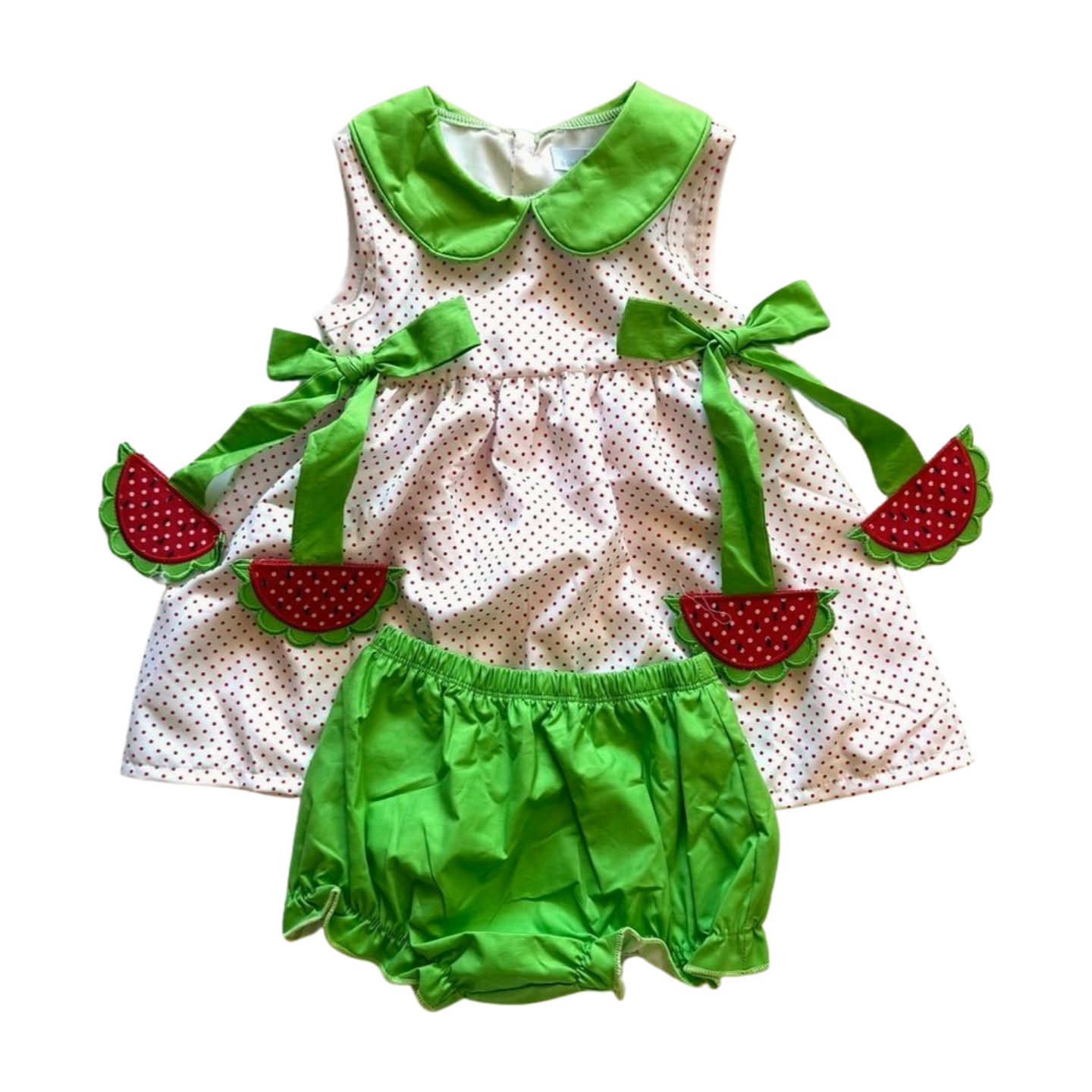 *Watermelon Side Tag Bloomer Set