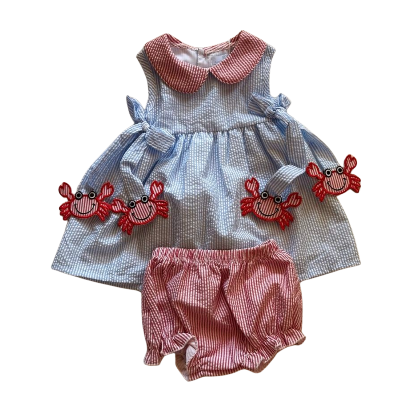 *Crab Side Tag Bloomer Set
