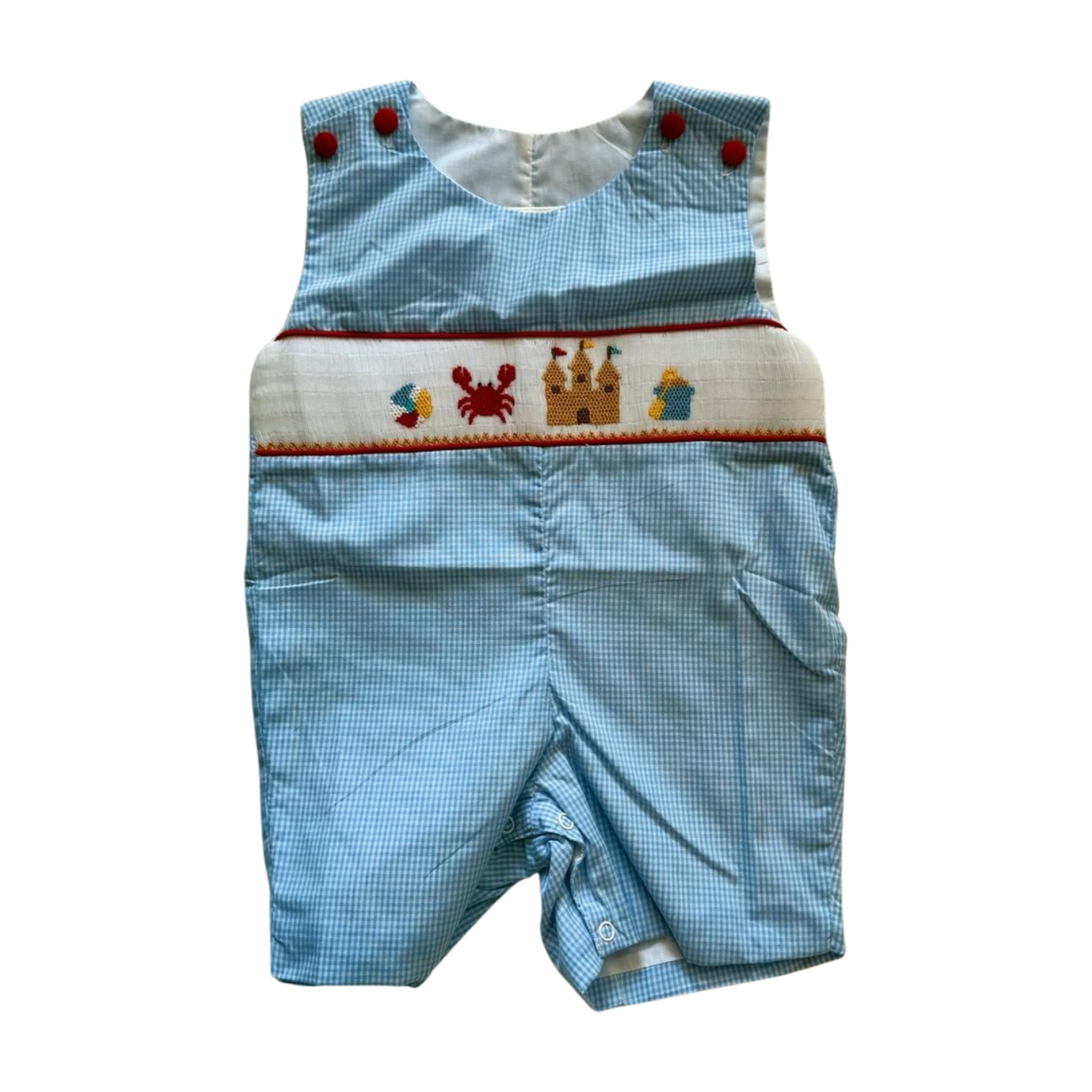 Smocked Beach Day Boy Jon Jon