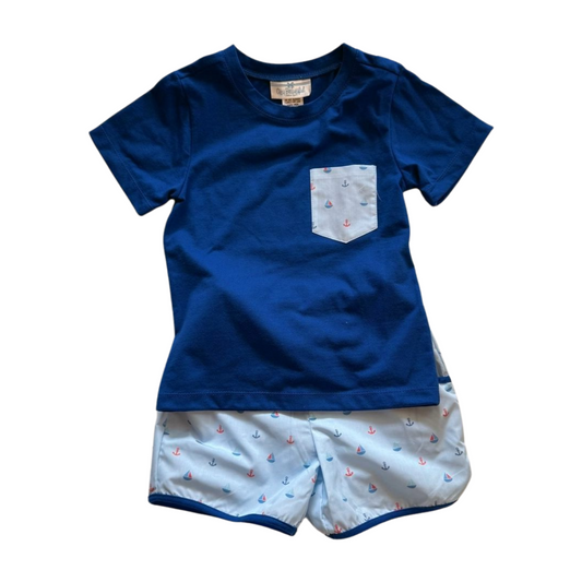 Sailboat Short Set